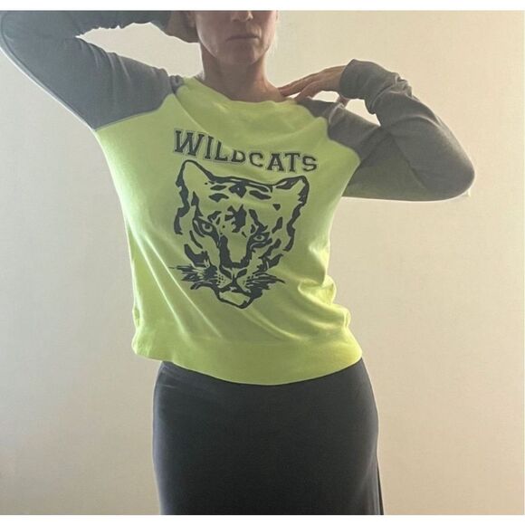 Mossimo sypplay pullover Women Medium long sleeve print cotton casual - Picture 3 of 11